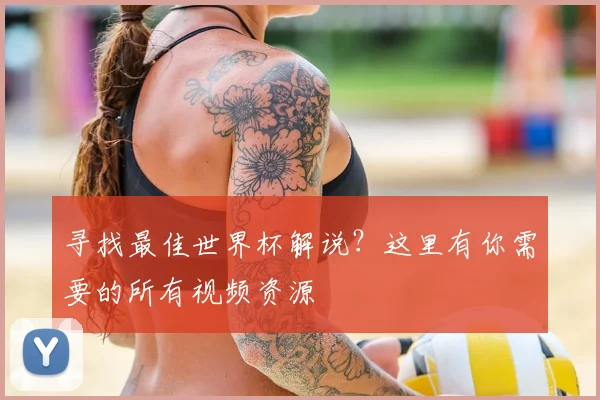 寻找最佳世界杯解说?这里有你需要的所有视频资源